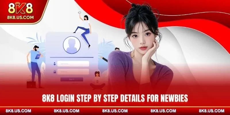 8K8 login step by step details for newbies