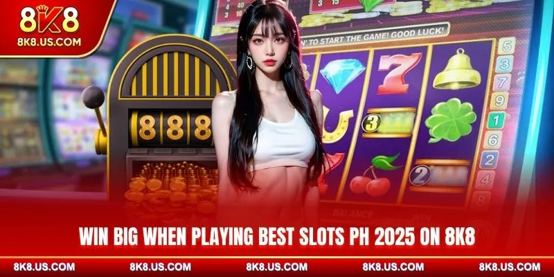 Win big when playing Best Slots PH 2025 on 8K8